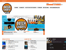 Tablet Screenshot of dutchcharts.nl